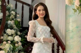 Cận cảnh lễ đón dâu của Dương Khắc Linh, cô dâu Sara Lưu đẹp tựa công chúa trong không gian ngập hoa hồng