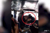Phát hiện chồng và nhân tình trên xe buýt, vợ lao vào đánh ghen 'nảy lửa' khiến hành khách hoảng loạn