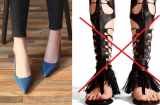 Những kiểu giày cao gót tôn dáng hết sức, kiểu tuyệt đối nên tránh xa cho nàng “nấm lùn”