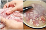 Rửa thịt bằng nước lạnh trực tiếp là dại: Sai lầm kinh điển khiến thịt mất ngon, kém dinh dưỡng, nhiều nhà mắc phải