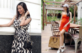 So kè gu thời trang của hai bà bầu hot nhất showbiz Việt: Lan Khuê và Diệp Lâm Anh