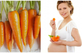 5 lợi ích vàng khi mẹ bầu ăn cà rốt, tốt mẹ khỏe con nhớ bổ sung mỗi ngày