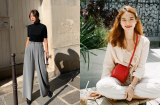 Cách phối đồ đi làm vào mùa thu của hai cô nàng siêu hot Instagram của Hàn Quốc