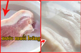 Làm theo cách này thịt lợn giúp lọc độc tố, thịt vừa mềm vừa ngọt, vị lại đậm đà