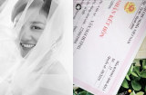 Văn Mai Hương tung ảnh cưới sau khi công khai đăng ký kết hôn không lâu