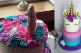 Đặt bánh sinh nhật hình kỳ lân đáng yêu để tặng con gái, mẹ 'khóc thét' nhận về chiếc bánh có hình dáng lạ