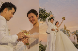 Những khoảnh khắc hạnh phúc, đáng nhớ nhất của Đông Nhi - Ông Cao Thắng trong hôn lễ dưới bầu trời hoàng hôn
