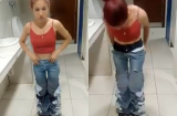 Cô gái trẻ lấy cắp 8 chiếc quần jean rồi mặc lên người nhưng hành động sau đó mới khiến mọi người 'tròn mắt'
