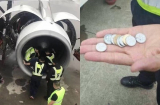 Thấy đồng xu ở gần động cơ máy bay, nhân viên kiểm tra thì phát hiện hành vi khó ngờ của nam hành khách