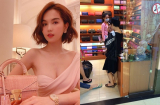 Ngọc Trinh 'đập hộp' túi fake khi lộ hình ảnh đang chọn túi ở Quảng Châu