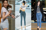 Kpop có Irene, Vbiz có Ngọc Trinh tích cực lăng xê kiểu quần skinny tôn dáng