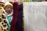 Bé gái sơ sinh bị bỏ rơi cùng lời nhắn của người mẹ: 'Cháu trót dại không thể lo cho bé được'