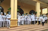Covid-19 bùng phát: 161 y, bác sĩ đến 'tâm dịch' Vĩnh Phúc đương đầu với dịch bệnh