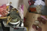 Lại thêm cô nàng ở bừa bộn quá mức khiến các anh chàng cũng phải rùng mình
