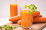 Uống nước ép cà rốt mỗi ngày: Sáng mắt, đẹp da dại gì không thử