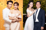 Hai bà xã của hai danh hài nổi tiếng nhất showbiz Việt tích cực lăng xê váy khoe vòng 1 gợi cảm