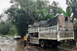 Phát hiện 15 người trốn trong thùng xe tải, vượt chốt kiểm soát dịch để đi đám ma