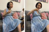 Khoe vòng 2 lớn, Thu Trang úp mở chuyện mang thai lần 2 với lời khẳng định “Andy có em”
