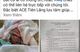 Một bé sơ sinh bị bỏ rơi tại cổng chùa