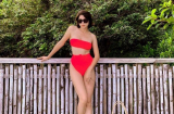 Trang Trần mặc bikini gợi cảm, nào ngờ photoshop làm 'biến mất' cả vòng eo 109 cm trứ danh