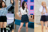 Dù chẳng có đôi chân thẳng thắp hay thon thả, bộ 3 Jisoo, Jennie và Rosé vẫn mặc đẹp đồ ngắn đẹp như thường