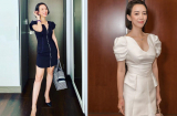 'Hoa hậu làng hài' Thu Trang bỗng 'đổi phỏm' sang diện váy dáng ngắn khoe chân dài miên man
