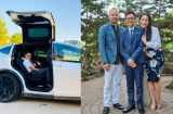 Con trai Hồng Ngọc đúng 'rich kid' thứ thiệt, ngày nhập học được bố mẹ đưa đón bằng siêu xe