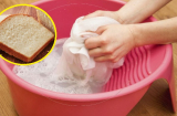 Gái 'ế' học tuyệt chiêu trên mạng: Bỏ bánh mì vào chậu quần áo, kết quả khiến cả nhà 'trầm trồ'