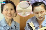Người phụ nữ Hàn U50 sở hữu làn da căng bóng nhờ vào đắp mặt nạ da heo