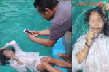Nhờ bạn trai chụp ảnh nghệ thuật dưới nước, cô gái nhận về loạt hình 'để đời': Dân tình được phen cười nghiêng ngả