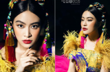 Hoàng Thùy Linh gây sốt với vẻ đẹp sắc sảo, ma mị trong loạt ảnh hậu trường Chung kết HHVN 2020