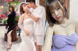 Bạn gái Mạc Văn Khoa khiến fan 'thót tim' vì mang bầu mà vẫn đi cao gót lênh khênh, mặc đồ bó sát