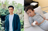 Việt Anh hốt hoảng khi con trai ốm nặng 1 đêm phải chạy 3 bệnh viện