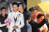Sao Việt và những lễ cưới được che chắn cẩn thận bằng ô