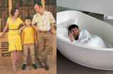 Thu Trang 'bất lực' khi con trai vào khách sạn đòi ngủ trong bồn tắm