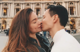 Hà Hồ và Kim Lý khiến fan 'trụy tim' vì khoảnh khắc trao nhau nụ hôn lãng mạn trong thời khắc giao thừa