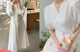 Mùa Hè sắp đến, gái Hàn đã tranh thủ trưng diện loạt váy trắng xinh yêu này