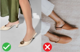 5 kiểu giày dép nàng thấp bé tránh xa, chọn sai sẽ khiến chân ngắn đi