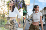 'Ma nữ xinh đẹp nhất Thái Lan' lăng xê nhiệt tình các mẫu croptop khoe eo thon dáng đẹp
