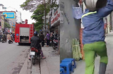 Lại thêm một vụ cháy trong ngõ nhỏ ở phố Tôn Đức Thắng, lực lượng chức năng khó tiếp cận