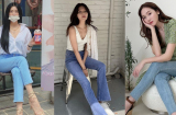 Học các sao Hàn 30+ cách mặc quần jeans hack tuổi còn thanh lịch và sang chảnh