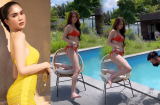 Từng bỏ sự kiện về giữa chừng vì nắng, Ngọc Trinh sẵn sàng diện bikini giữa hè chỉ để chụp hình