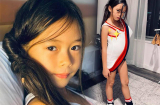 Con gái Đoan Trang mới 7 tuổi đã biết tự tay chế váy thành đồ mới một cách chuyên nghiệp