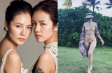 Phương Linh ngày càng trẻ đẹp hơn cả em gái, vóc dáng gợi cảm ở tuổi U40