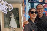 Ông xã Hà Tăng khoe quà của hai con nhân Ngày của cha, hé lộ bức ảnh cưới chưa từng công bố