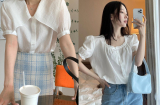 5 kiểu áo blouse trắng 'chân ái' của mùa hè cho chị em tha hồ diện đẹp để sống ảo