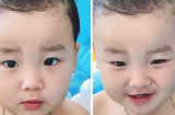 Con trai Hòa Minzy gây sốt với màn vuốt tóc ngược siêu điển trai, thừa hưởng đặc điểm này của mẹ