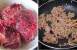 Ướp thịt bò với đường hay muối trước: Mẹo nhỏ để thịt luôn mềm ngọt, mọng nước, không khô dai