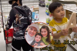 Đan Trường và vợ cũ Thủy Tiên đưa con trai đi mua đồ, phản ứng của cả hai gây chú ý