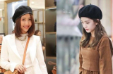 Điểm lại những kiểu mũ đội mùa thu xinh xắn được các mỹ nhân Hàn - Việt yêu thích